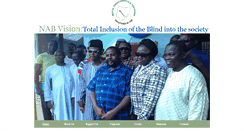 Desktop Screenshot of nigeriaassociationoftheblind.org